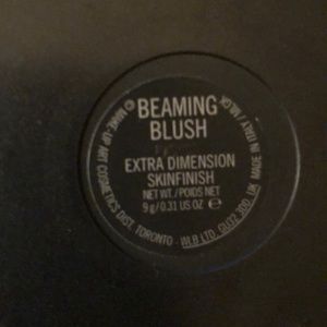 Mac Beaming Blush never used